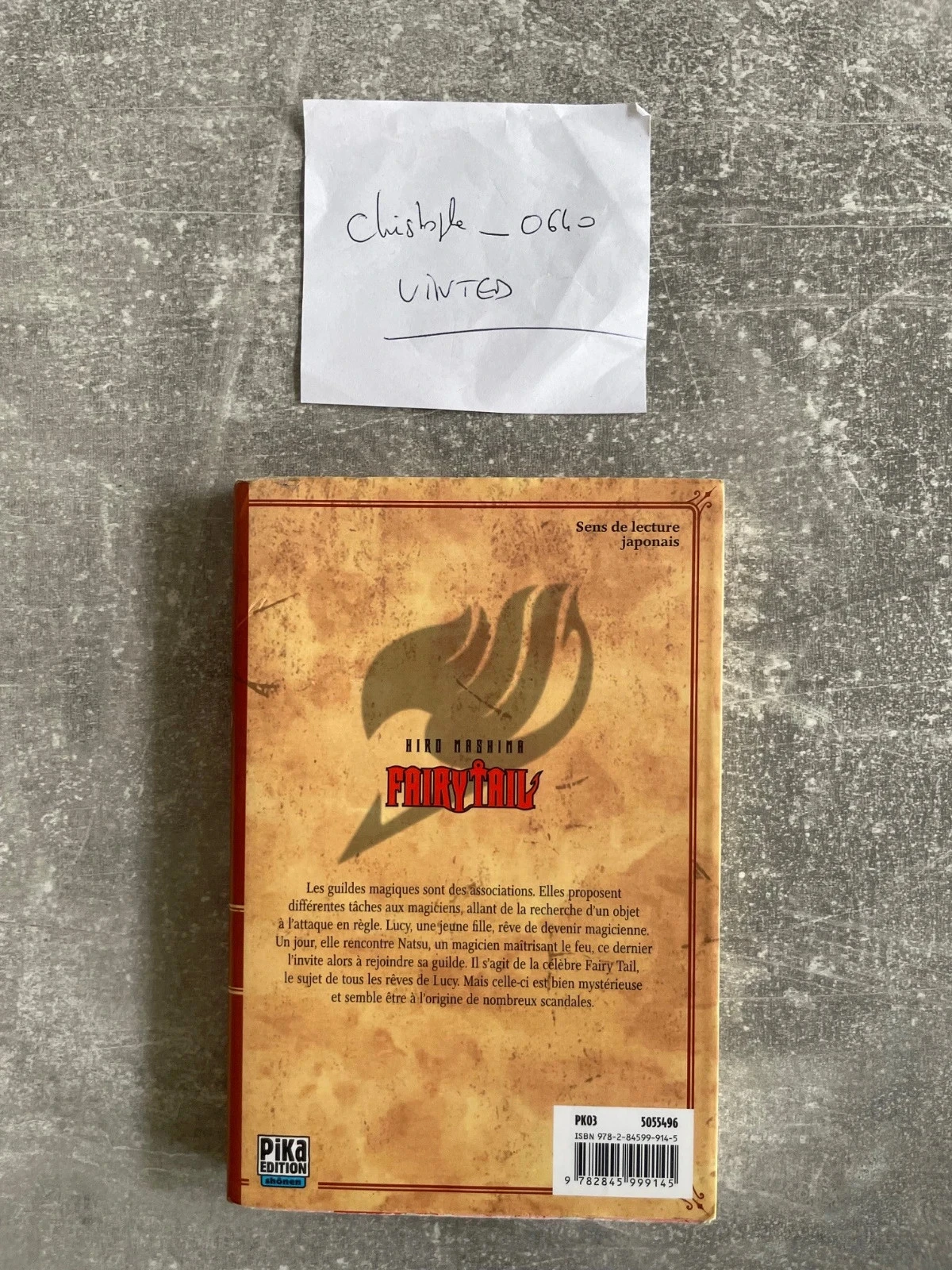 Manga Fairy tail deel 1 Franse versie. – photo 2